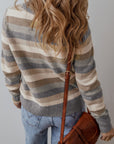 Eliana Stripe Ribbed Sweater