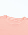 Plain Crew Neck Tee