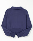 Fleece Lined Zip-Up Sweatshirt