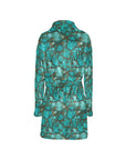 All Turquoise Women's Bath Robe