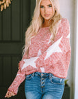 Katharine Star Spangled Casual Knit Sweater