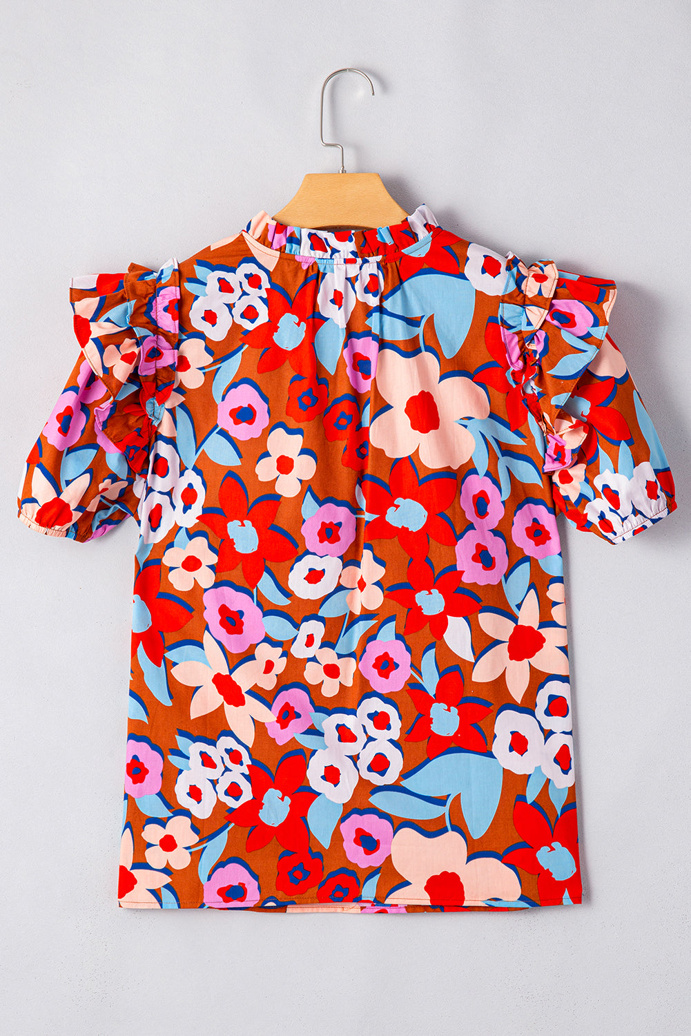 Lyric Flower Self Tie Blouse