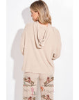 Desert Cowgirl Print Rib Hoodie Loungewear Set