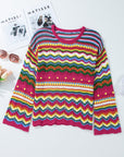 Madison Knit Loose Sleeve Sweater