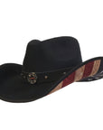 FIRE FIGHTER HEROES BLACK COTTON USA