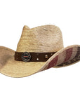 FIRE FIGHTER HEROES PALM STRAW 101 USA