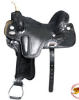 Flex Tree Western Horse Saddle American Leather Trail Barrel Racing