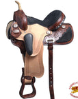 Flex Tree Western Horse Saddle American Leather Trail Barrel Racing By Hilason
