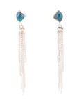 Fringed Apatite Earrings