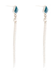 Fringed Apatite Earrings