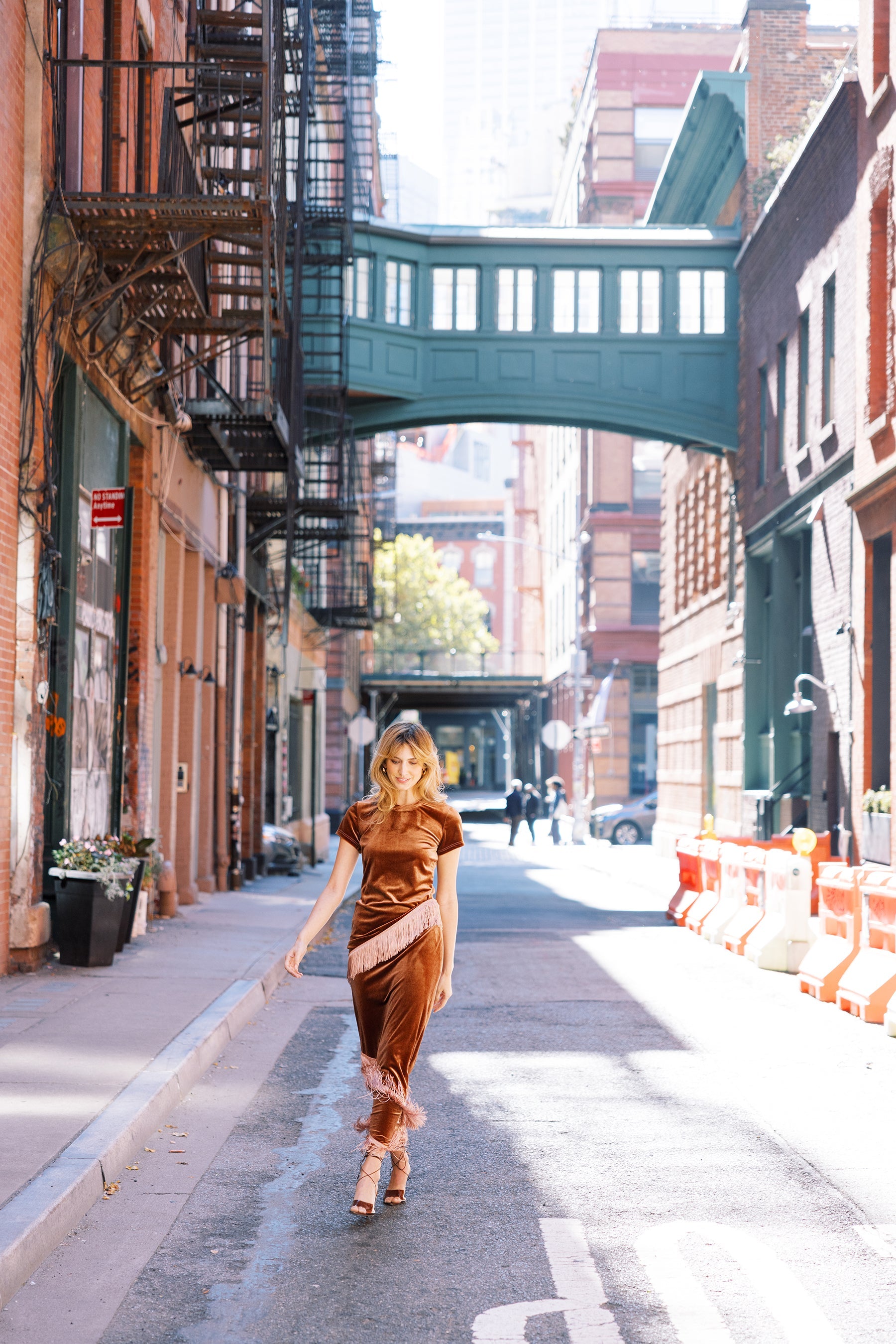 MASON'S DAUGHTER Molly Top, Velvet Fringe