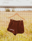 The Cowgirl Club Short in Brown