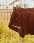 The Cowgirl Club Short in Brown