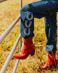 SALE The Aces Red Bootie