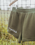 The Cowgirl Club Short in Light Olive