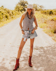 SALE The Aces Red Bootie