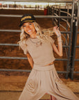 The Team Roper Set in Tan