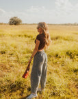 The Sariah Barrel Jean