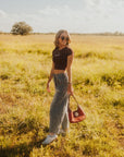 The Sariah Barrel Jean