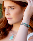 Geometric All Sterling Silver Cuff Bracelet