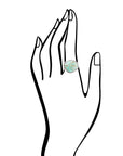 Go West Blue Turquoise and Sterling Silver Ring