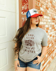 God, Guns and Country Trump Graphic Tee