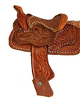 AJ Tack 2 Inch Seat Decorative Western Saddle