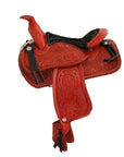 AJ Tack 5" Seat Decorative Western Saddle