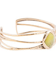 Green Jasper Cuff Bracelet