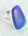 High Class Blue Lapis Sterling Silver Ring