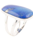 High Class Blue Lapis Sterling Silver Ring