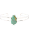 High Class Turquoise and Sterling Silver Cuff Bracelet