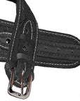 Hilason Western Right Hand Gun Holster Rig 38 Cal Leather Cowboy