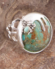 Honey Bee Blue Turquoise Sterling Silver Ring