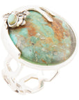 Honey Bee Blue Turquoise Sterling Silver Ring