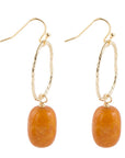 Honey Jades Drops Earrings