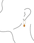 Honey Jades Drops Earrings