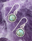 Hope Floats Blue Turquoise Earrings