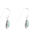 Hope Floats Blue Turquoise Earrings