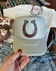 Horse Shoe Trucker Hat
