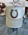 Horse Shoe Trucker Hat