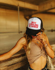 Hot Cowgirl Summer Trucker Hat