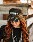 Howdy Full Camo Trucker Hat