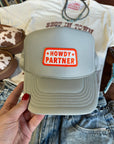 Howdy Partner Patch Trucker Hat