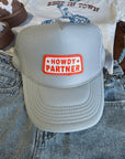 Howdy Partner Patch Trucker Hat