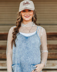 Howdy Rope Embroidered Trucker Hat