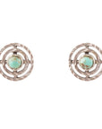 Hypnosis Turquoise and Sterling Silver Earrings