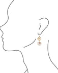 Idaho Opal and Bronze Earrings