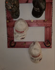12B - Ball Cap Hat Rack - 12 Baller Functional Western Decor Cowboy