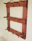 12B - Ball Cap Hat Rack - 12 Baller Functional Western Decor Cowboy